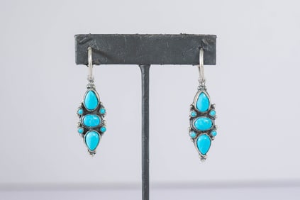 Rare Leo Feeney Post Earrings