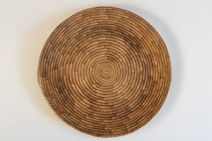 Three Rod Coiled Apache Basket Circa 1890