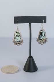Unique New Lander Turquoise Earrings