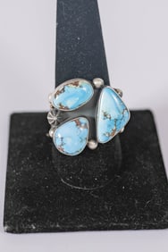 Stunning Golden Hills Turquoise Ring