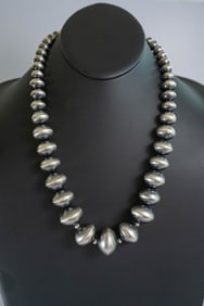 Impressive Statement Navajo Pearl Necklace