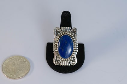 Spectacular Afghanistan Lapis Ring