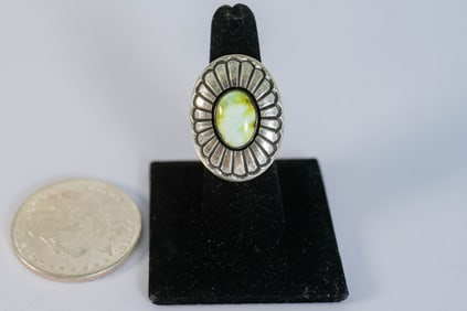 Palomino Turquoise Sunburst Ring