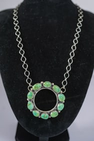 Sonoran Gold Turquoise Pendant