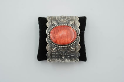 Striking J. Lucio Stamped Cuff