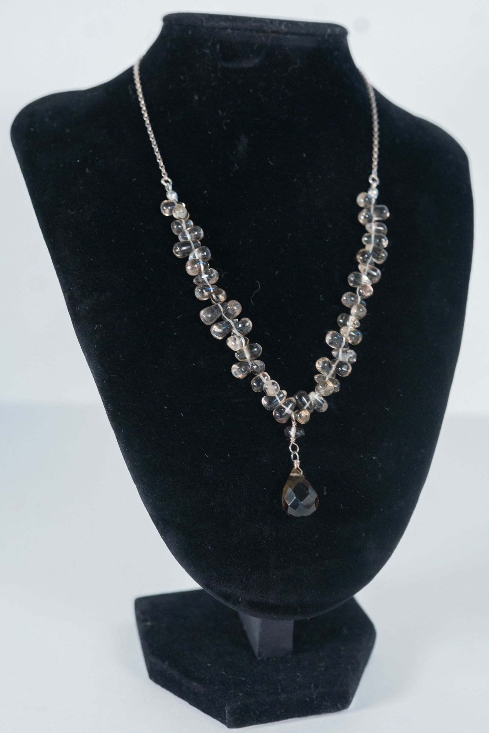 Lovely Smokey Quartz Pendant Necklace (1 of 7)