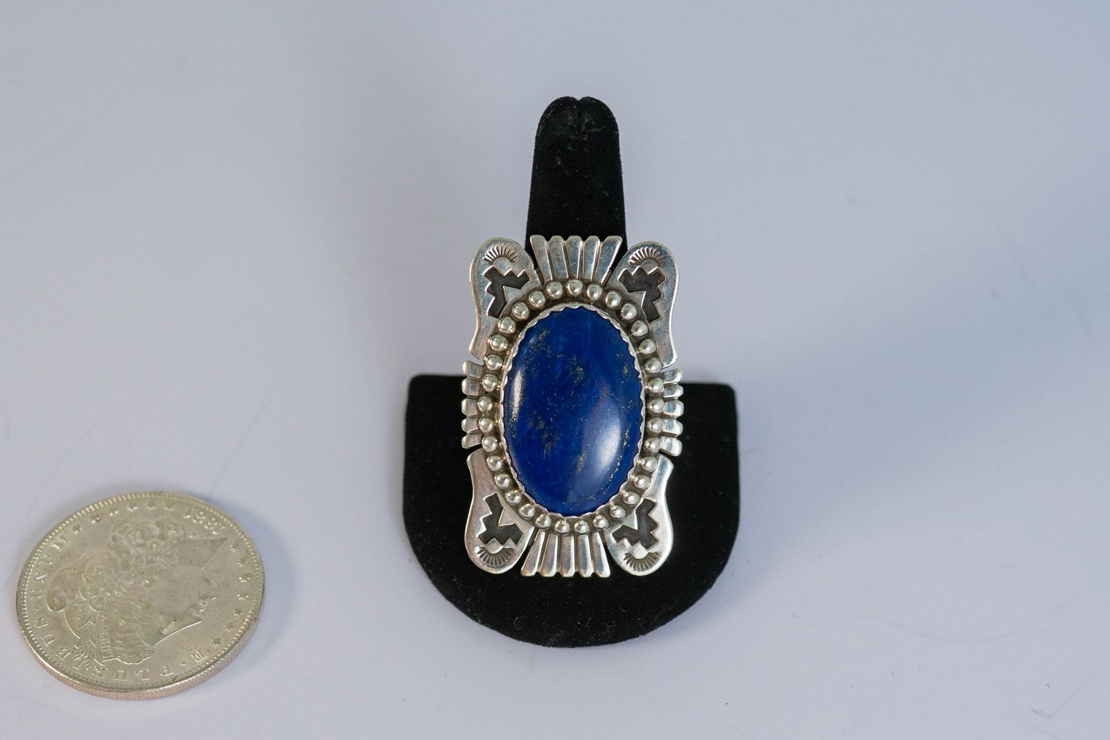 Spectacular Afghanistan Lapis Ring (1 of 5)