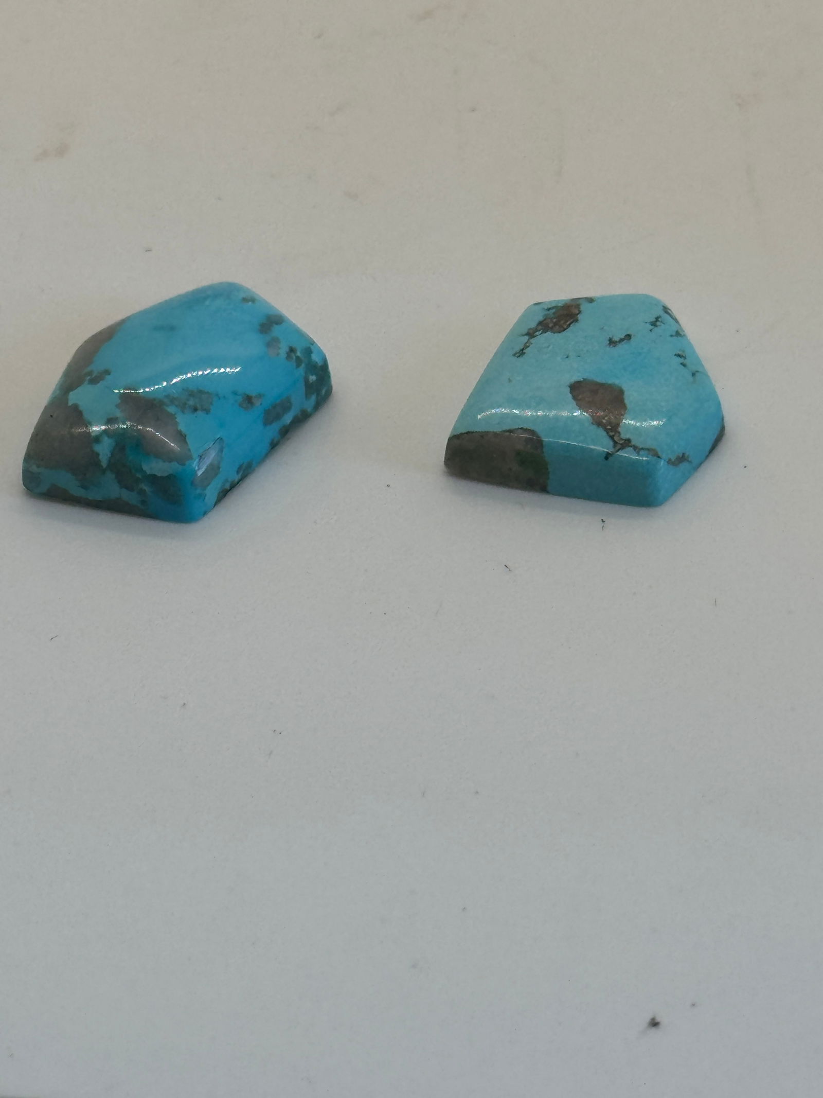 Gorgeous Rare Blue Gem Turquoise Cabochon's (1 of 4)
