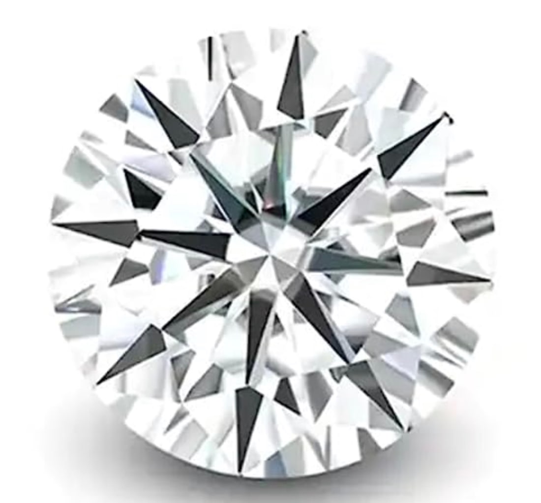 Moissanite Lab Diamond Unmounted 10.0ct Round Stone.: Moissanite Lab Diamond Unmounted 10.0ct Round Stone. Discover the Magic of Moissanite—a Gem born from the Stars and found in Meteorites. It's a true Marvel, Ranking at 9.25 on the