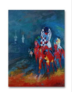 LeRoy Neiman (1921-2012) American Painting oil on canvas: American Artist (1921 - 2012)Oil on canvas, signed, beautiful intense colors, spectacular textures, unique piece. This item is sold "as is". Use photographs as part of the description.Measures 32" x