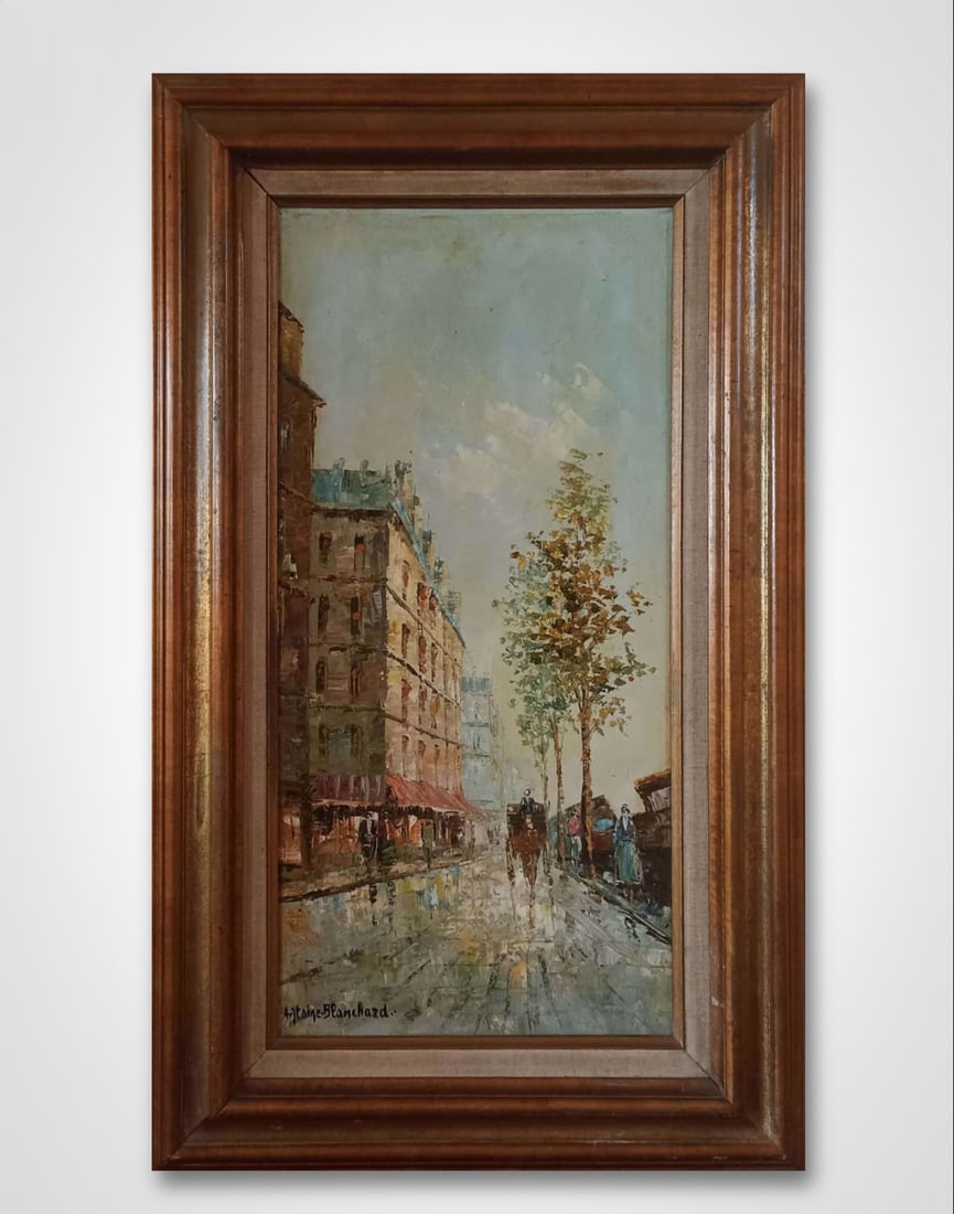 Antoine Blanchard (1910-1988) French Painting oil on canvas impressionism (1 of 11)