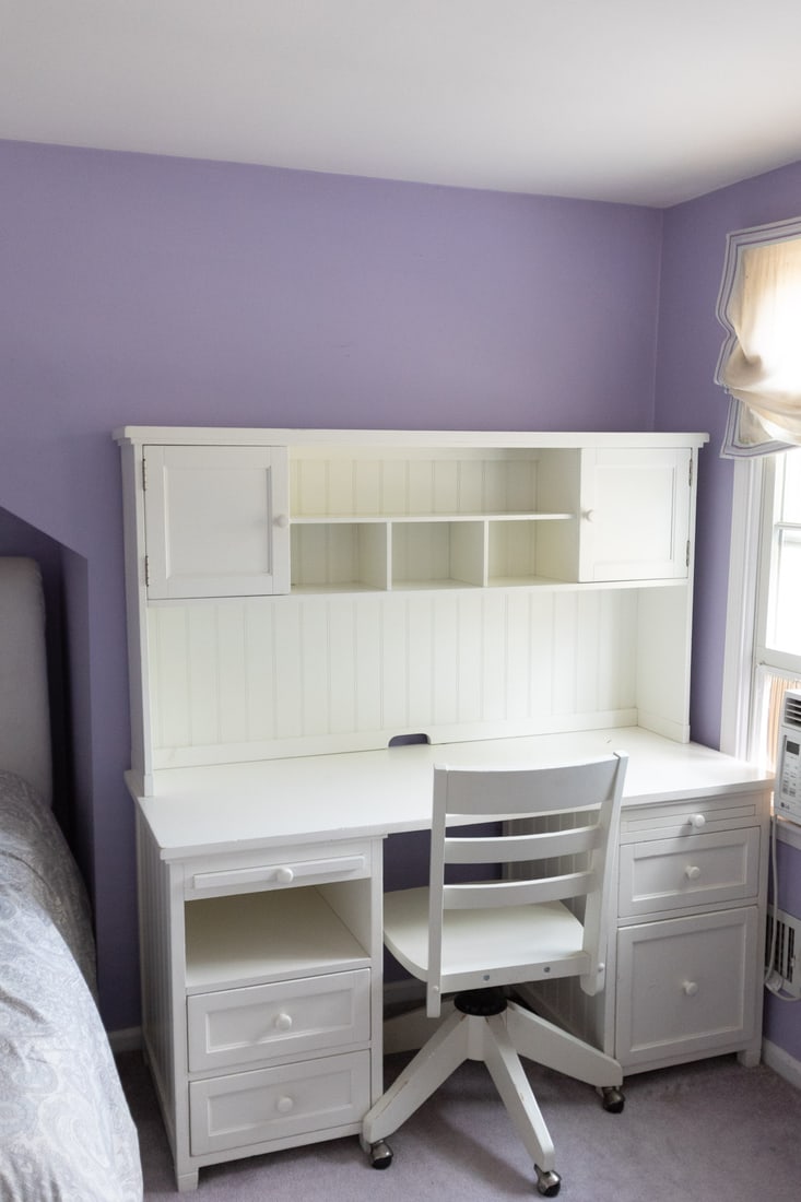 Pottery Barn Desk and Swivel Chair (1 of 4)