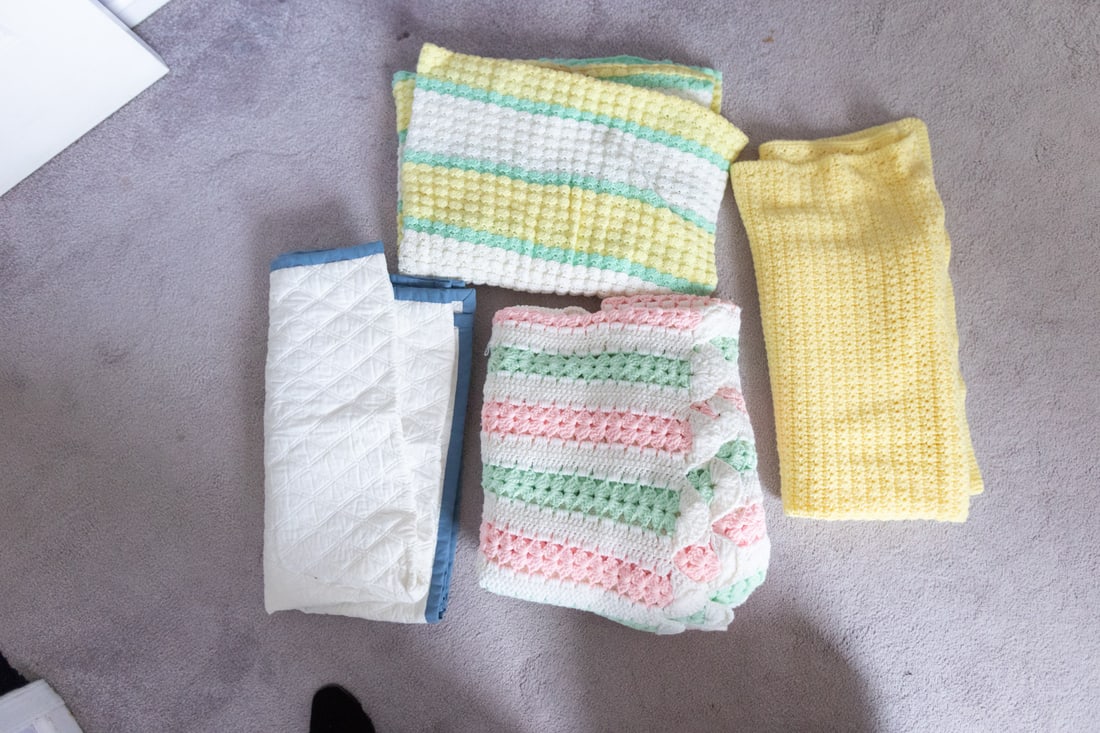 Collection of Hand Crochet Blankets (1 of 3)