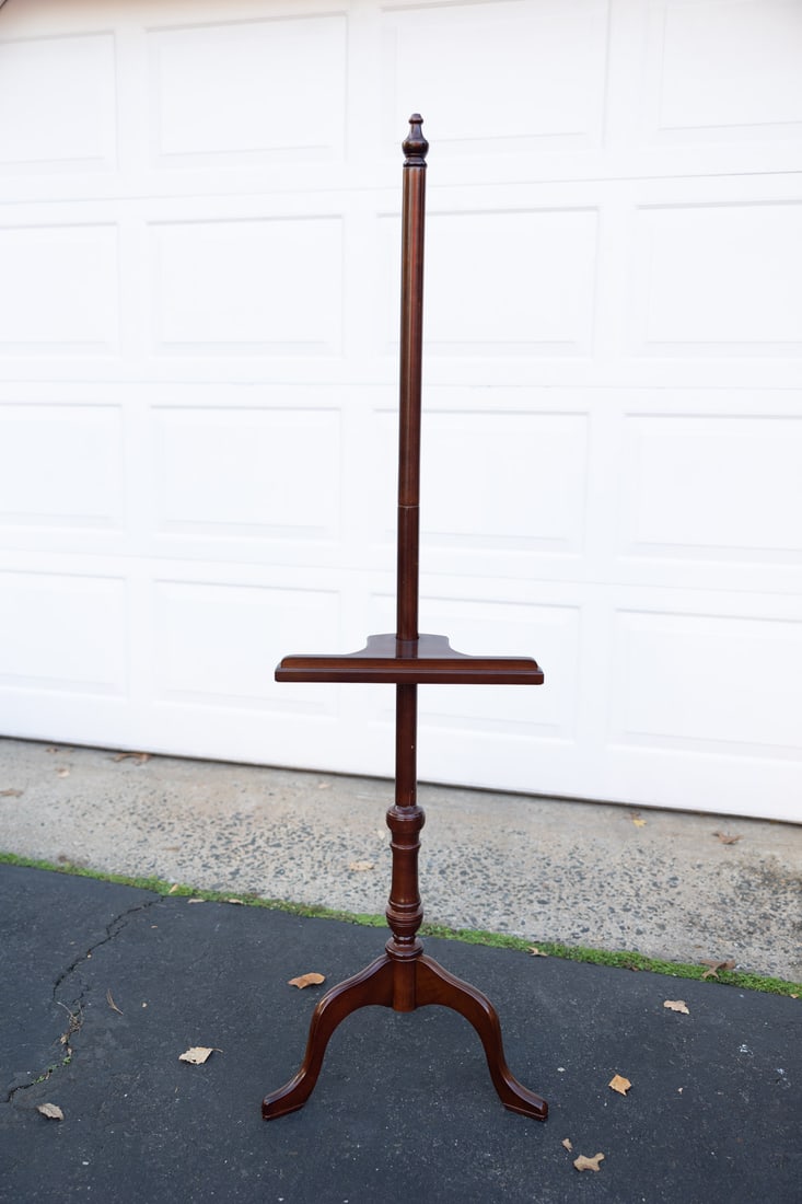 Adjustable Cherry Wood Art Easel: Adjustable Cherry Wood Art Easel - - Measures 58 x 15