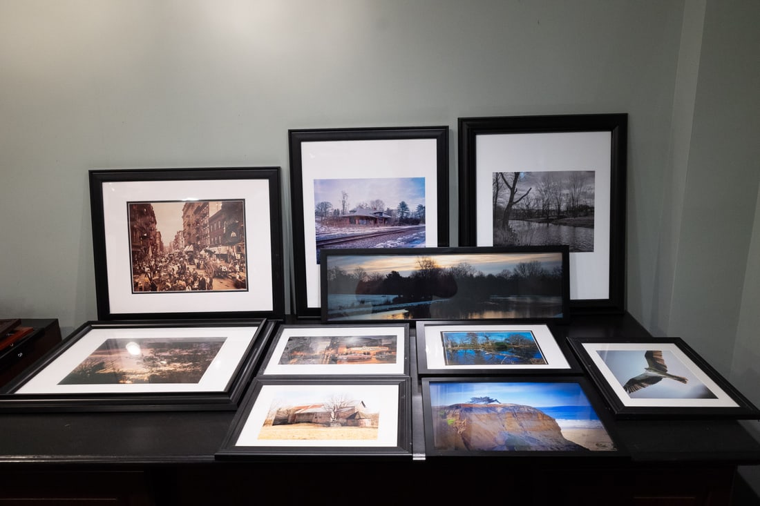 Collection of Framed Art Photography: Collection of Framed Art Photography - 19 x 23 - 18 x 22.5 - 12 x 15, Qty 5 - 18 x 22 - 19 x 21 9 x 28.5