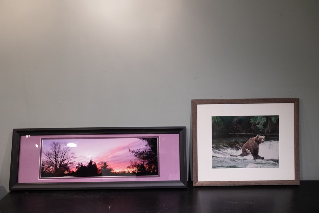 Collection of Framed Art Photography: Collection of Framed Art Photography - 12 x 35 - 17.5 x 21.5