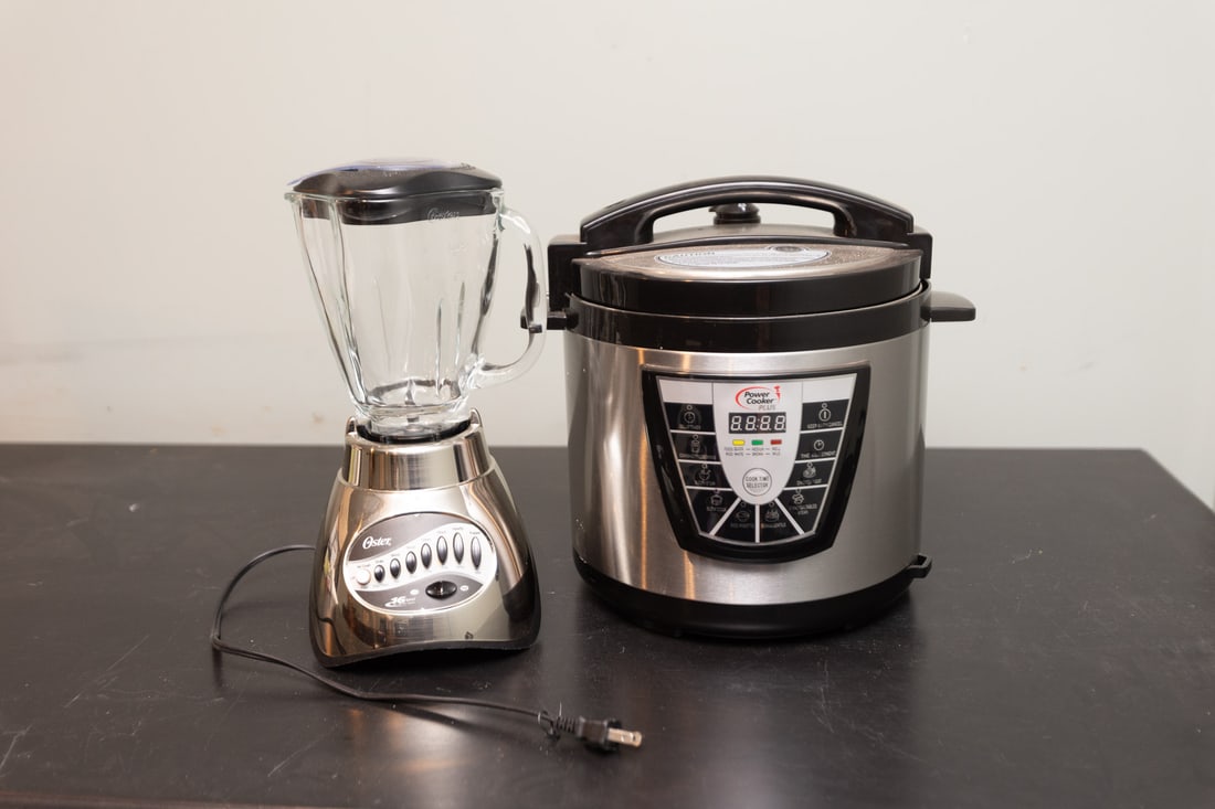 Power Cooker Plus, Oster Blender and Veggetti Power: Power Cooker Plus, Oster Blender and Veggetti Power