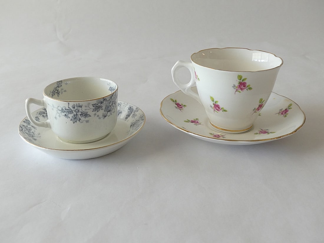 Bone China Floral Tea Cup Collection: Royal Kent Floral Tea Cup Collection