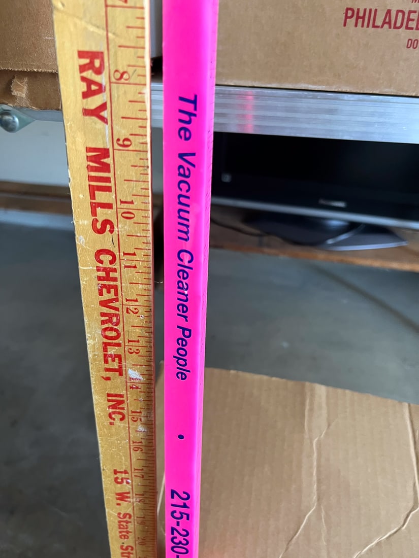 advertising Yard Stick 1961 Chevrolet: advertising Yard Stick 1961 Chevrolet