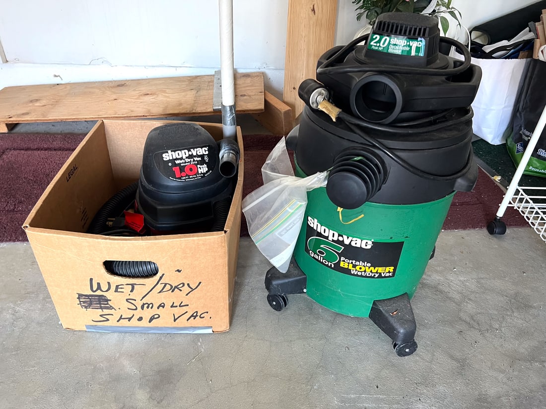 Shop-Vacs 6 & 1 Gallon (1 of 3)