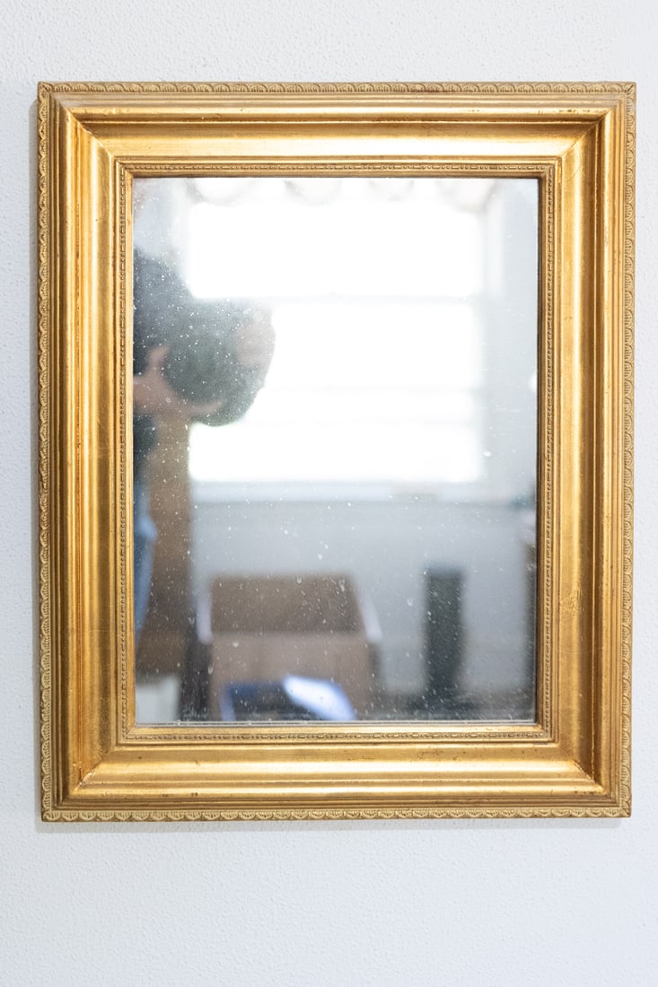 Gold Framed Wall Mirror (1 of 1)