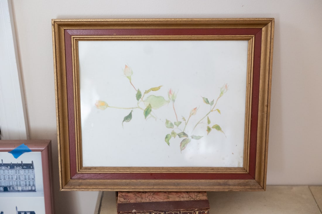 Original Water Color By Eve B Taylor: Original Water Color By Eve B Taylor C.1987