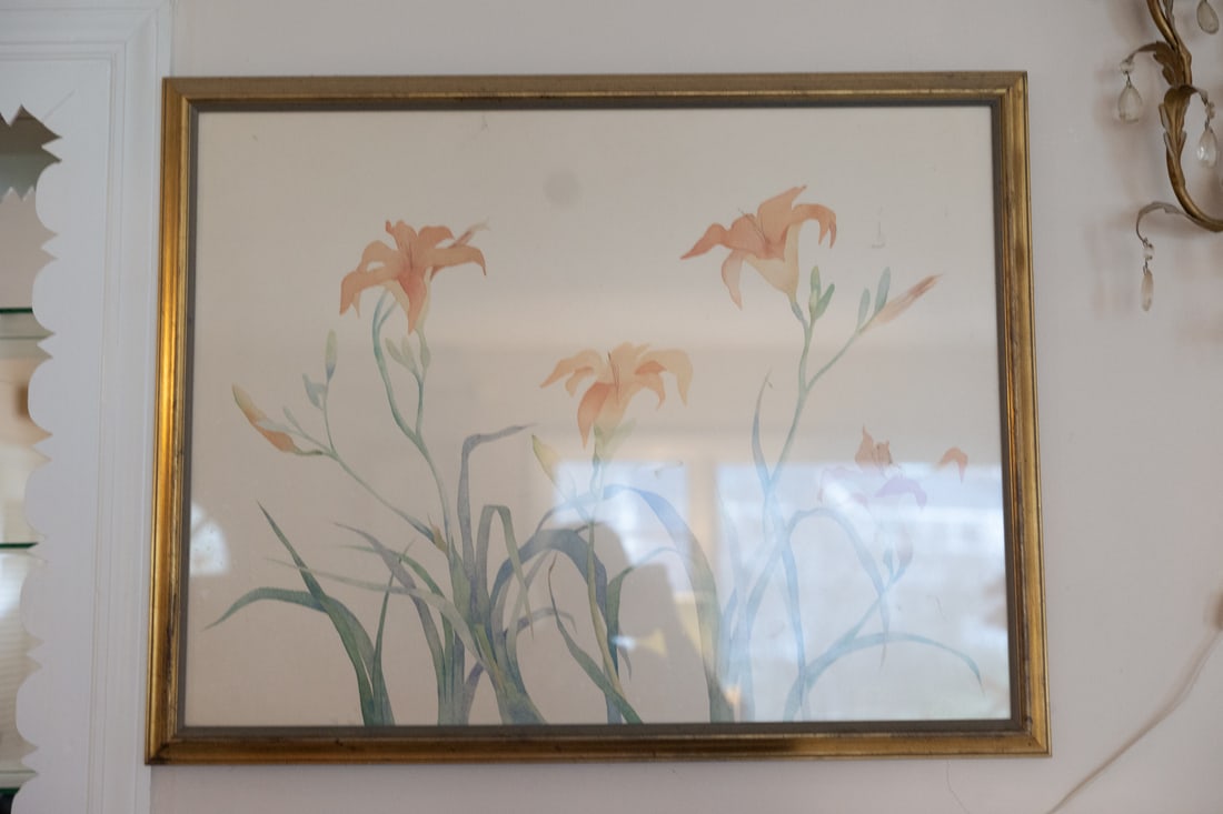 Lithograph of Lily's By Susan Headley Van Campen (1 of 4)