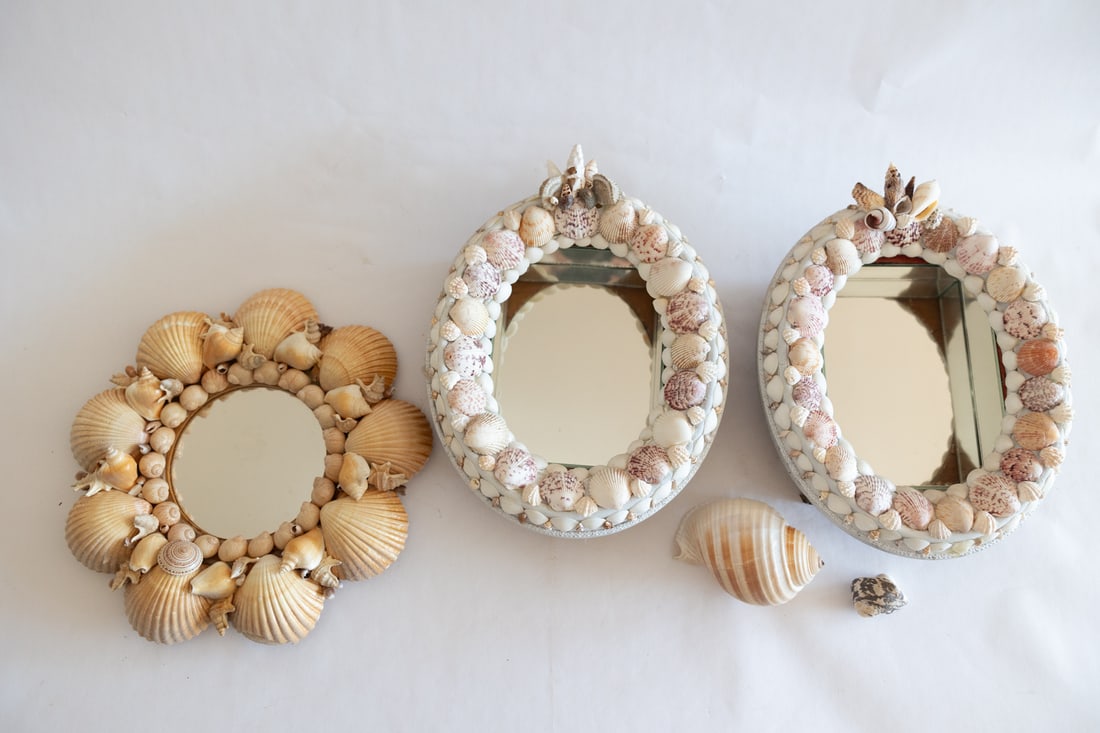 Sea Shell Mirrors (1 of 3)