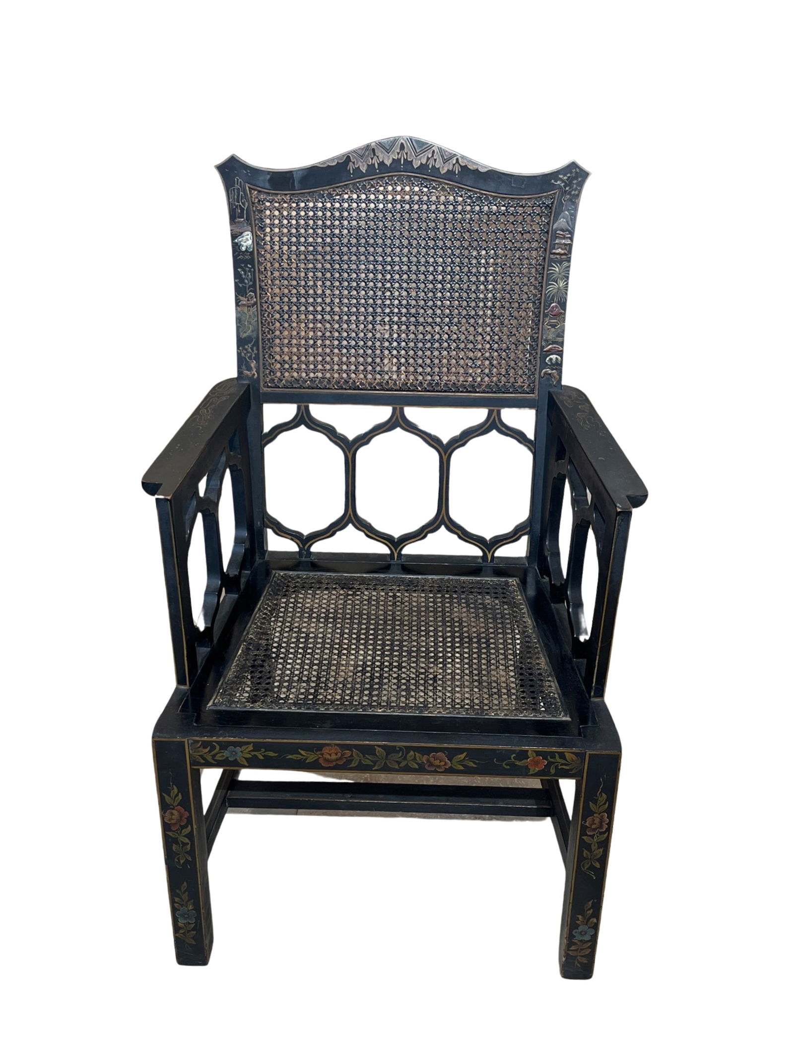 Asian theme Wooden Chair (1 of 5)