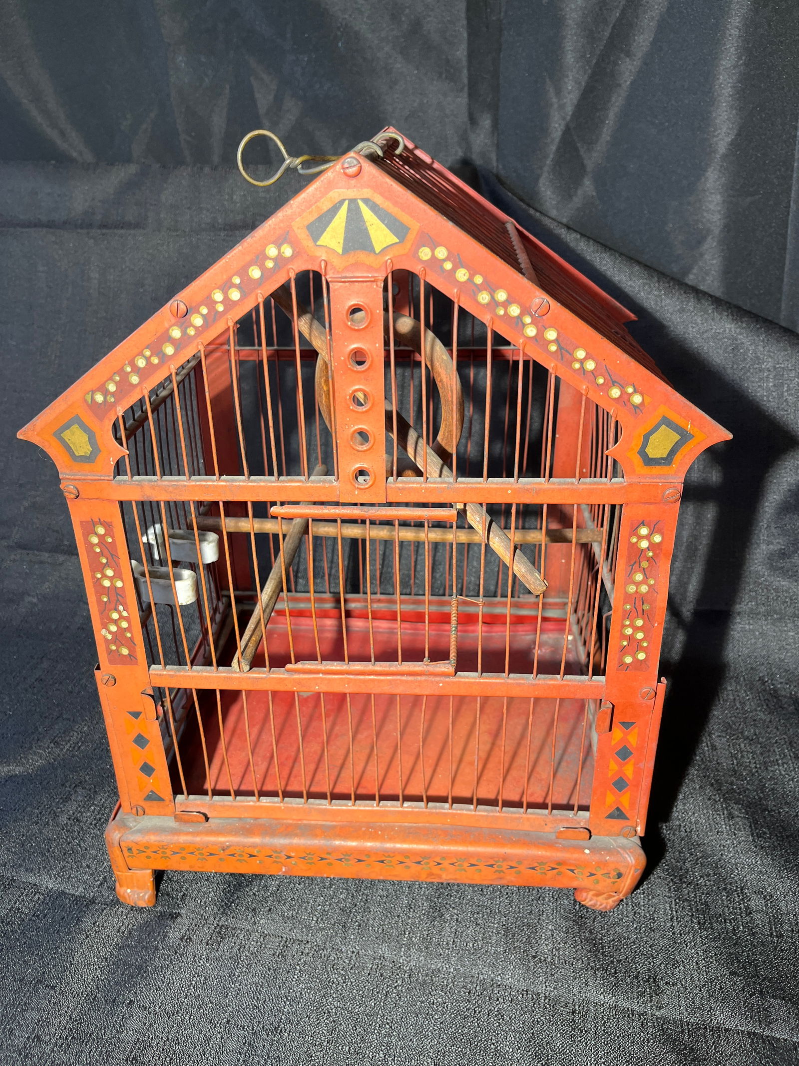 Metal Bird Cage, made in Germany (1 of 8)
