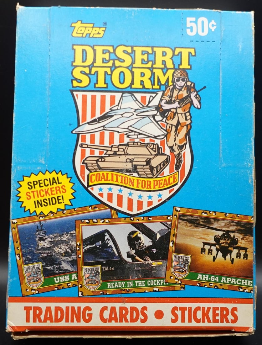 1991Topps Desert Storm Cards (1 of 3)