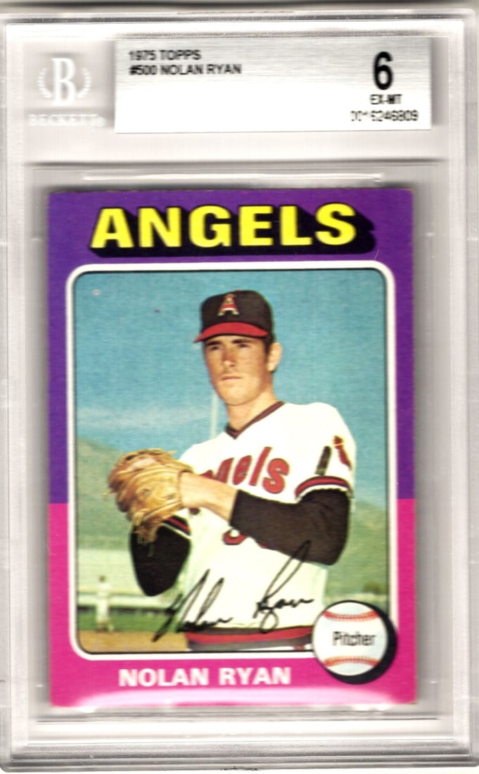 Nolan Ryan 1975 Topps #500 (1 of 2)