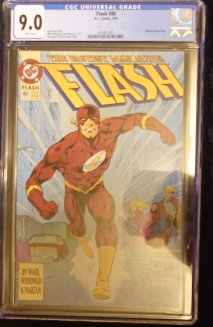 Vintage Flash Comic-The Fastest Man Alive CGC Grade 9 (1 of 2)