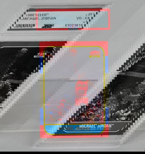 michael jordan fleer premier 57 of 132