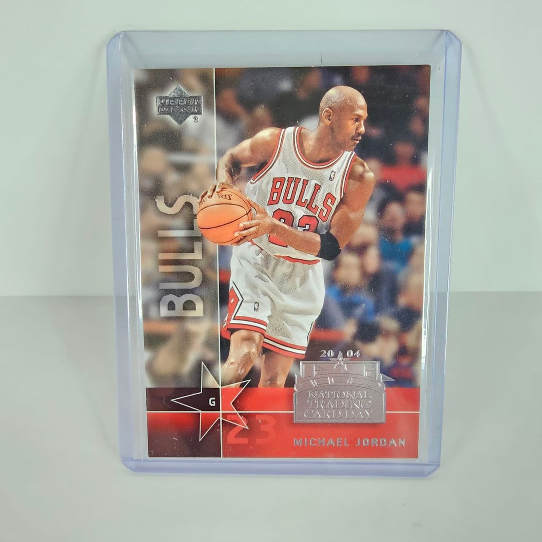 2003-04 Upper Deck National Trading Card Day Michael Jordan #UD-8 (1 of 2)