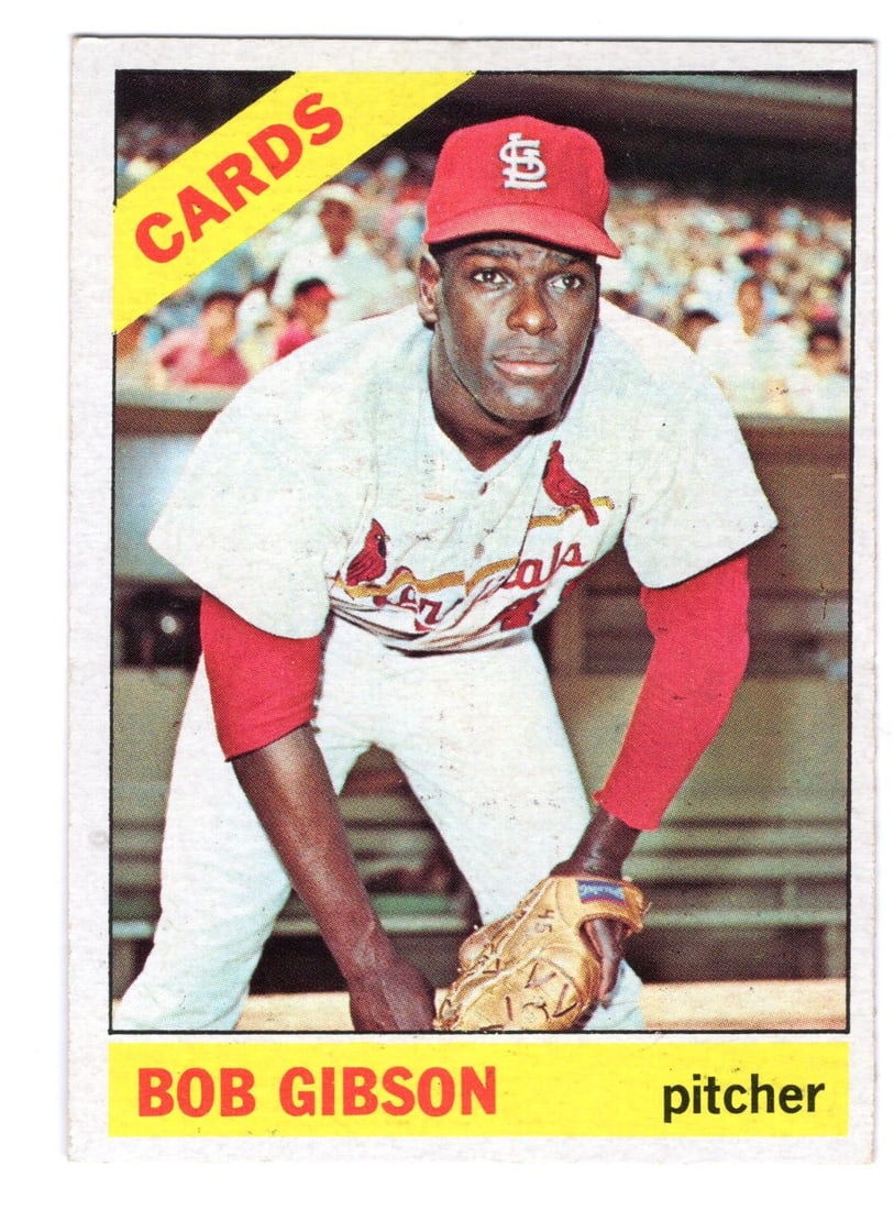 Bob Gibson 1966 Topps #320 (1 of 2)