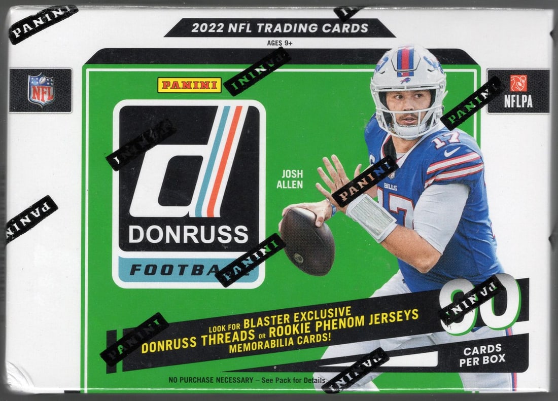 2022 Panini Donruss Football Blaster Box – Ultra Rare Optic Rated Rookie! Holo Parallels & Rookie (1 of 4)