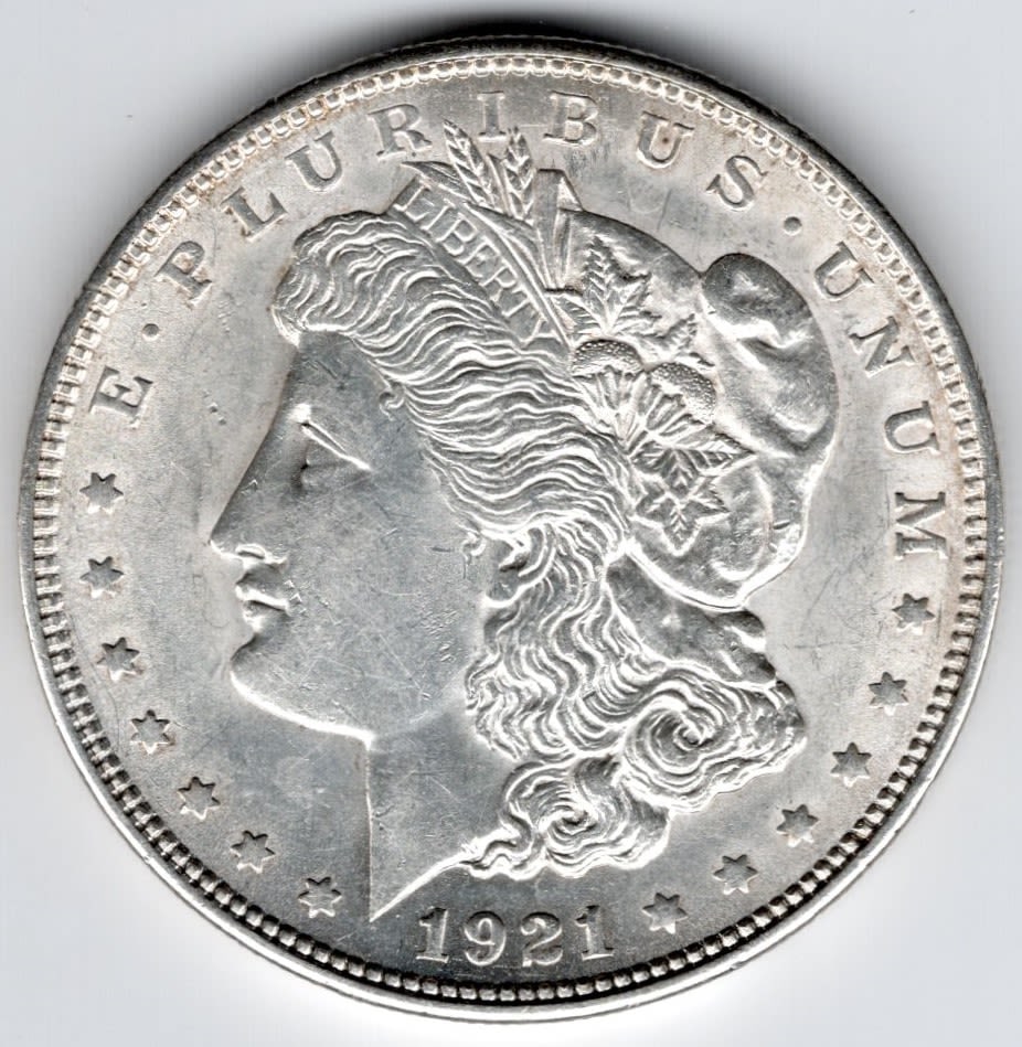 1921 Morgan Dollar MS63 (1 of 2)