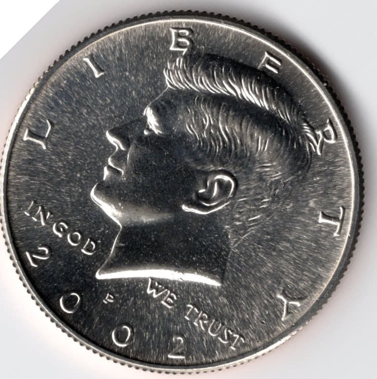2002-P Kennedy Half Dollar Deep Cameo (1 of 2)