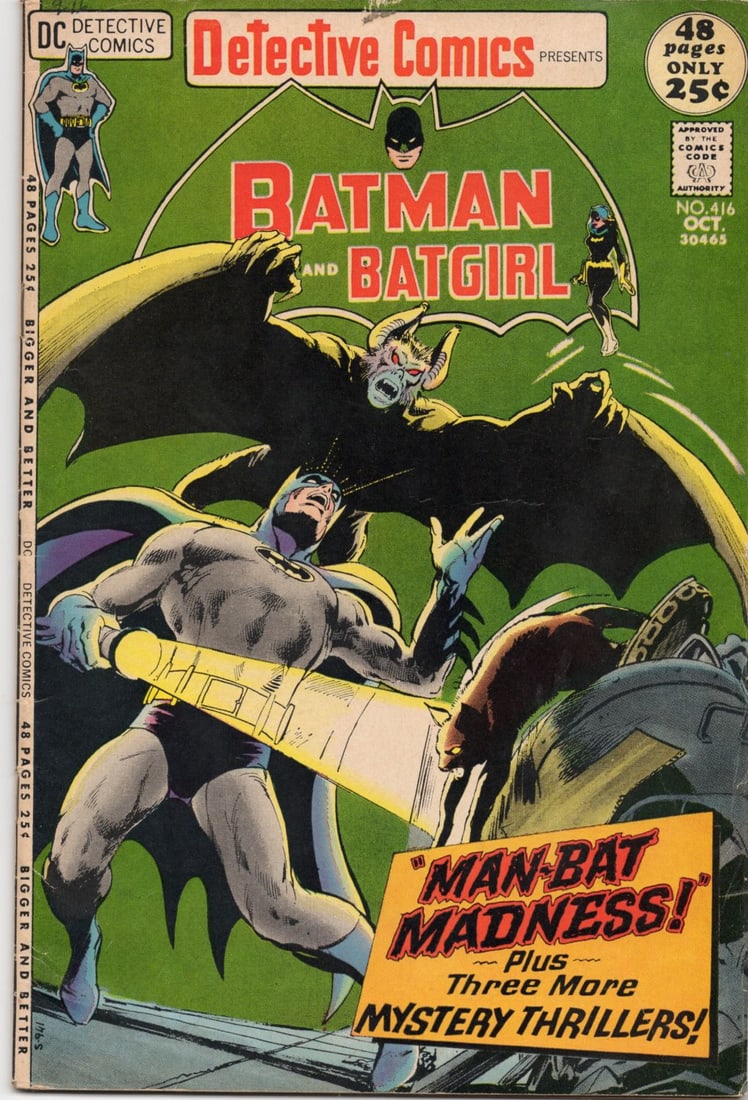 Batman and Batgirl #416: Batman and Batgirl #416