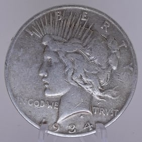 1934-S Peace Dollar