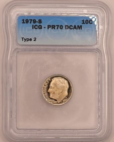 1979-S Roosevelt Dime Type 2