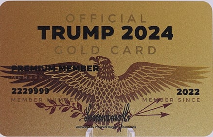 (2) Trump Challenge Coins