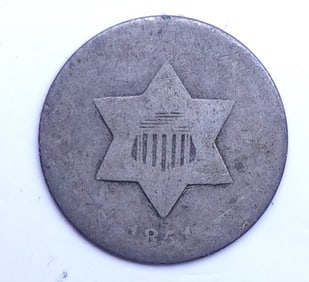 1851 3 Cent Piece
