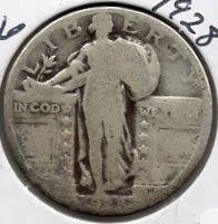 1928 Standing Liberty Quarter