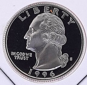1996-S Washington Quarter