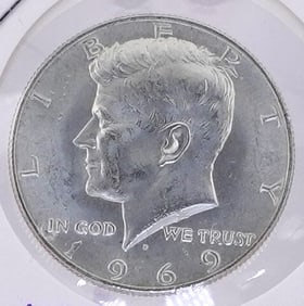 1969-D Kennedy Half Dollar