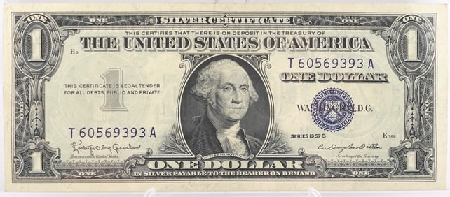 1957-B $1 Silver Certificate