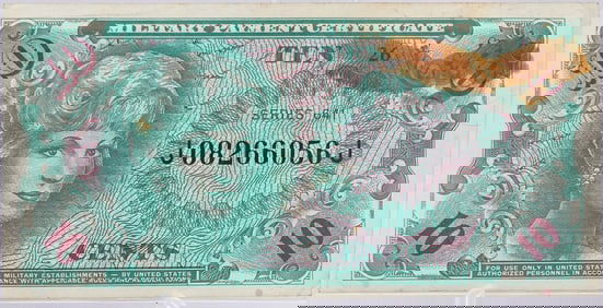 Military Payment Certificate 641 10 Cents