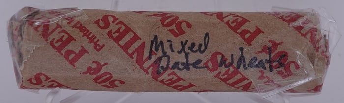 Roll of Mixed Wheat Cents
